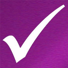 Yes - w/Anodized Purple Hardware